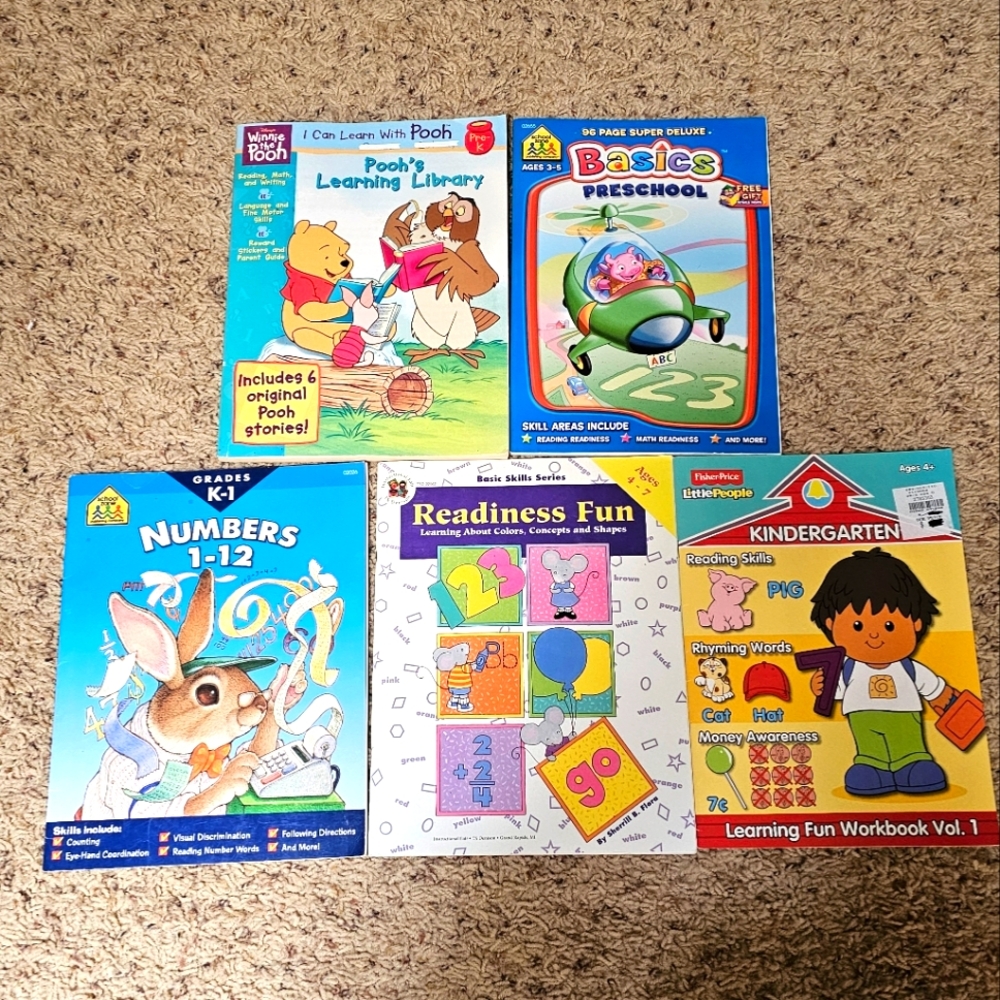 Pre K work books